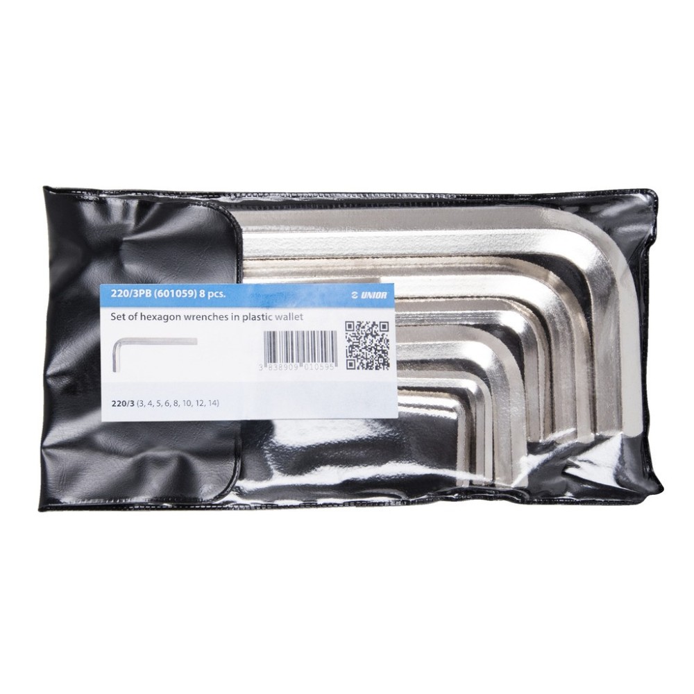 220/3PB-Juego de llaves allen, en estuche de plástico-3 - 19/10