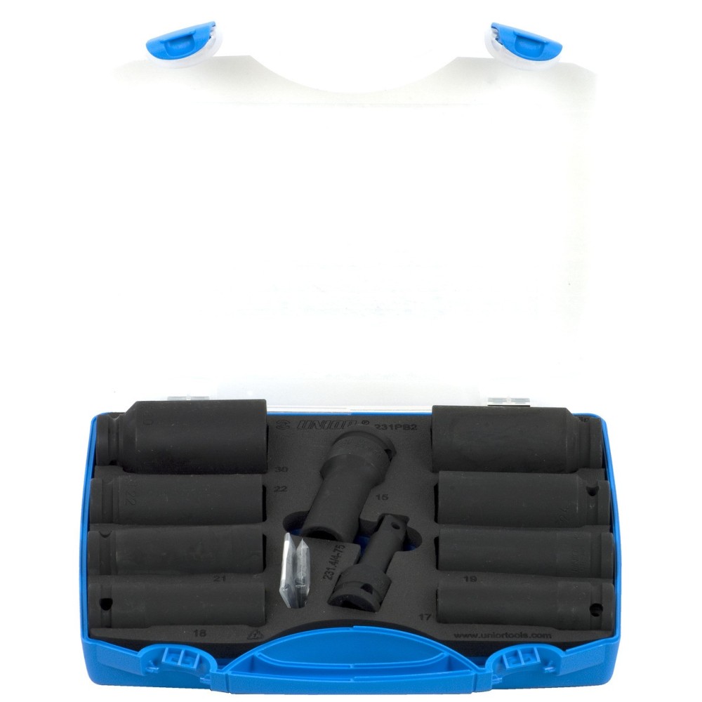 231/4PB2-Juego de vasos y accesorios de 1/2 de impacto en caja de plástico-15 - 30/12