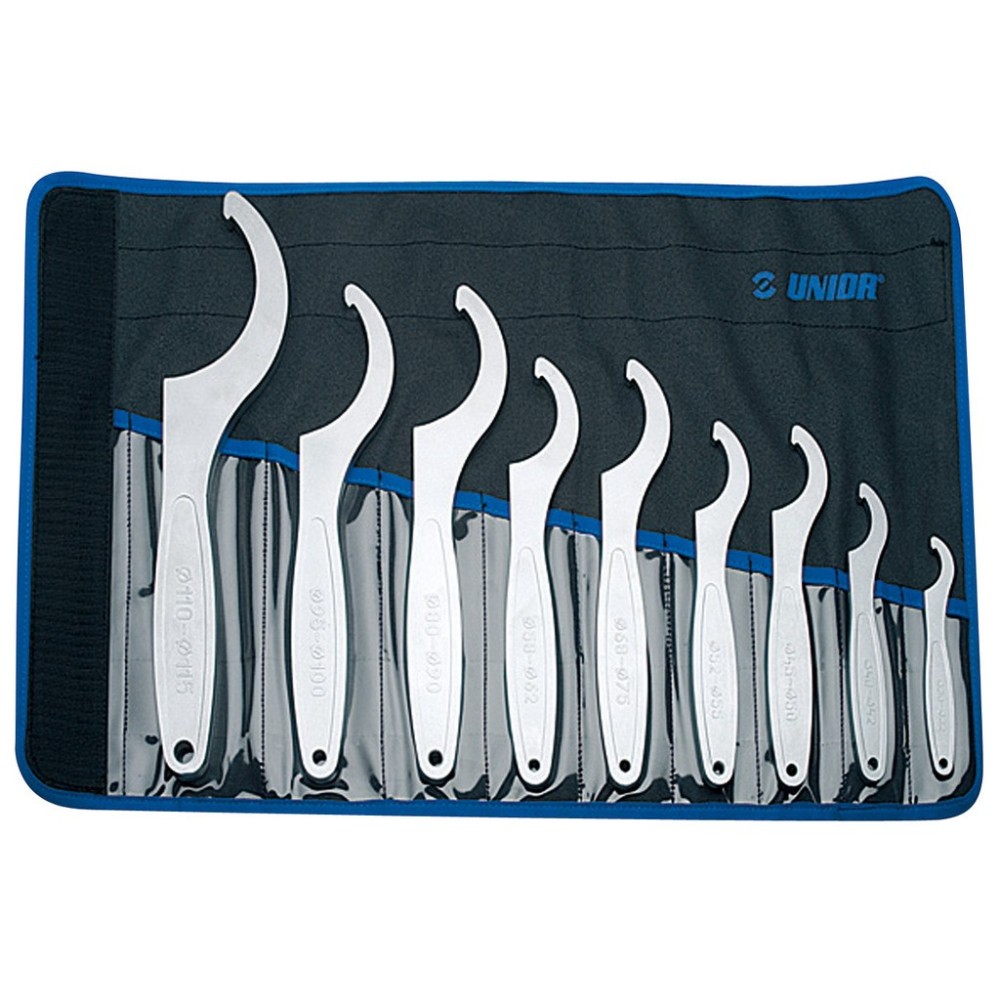 255/2CT-Juego de llaves de gancho, en bolsa enrollable-/9