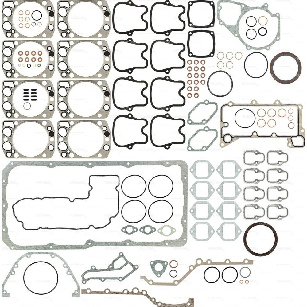 OM 402-422-442 EURO1 ASPIRATO - Juntas revision motor con J.culata