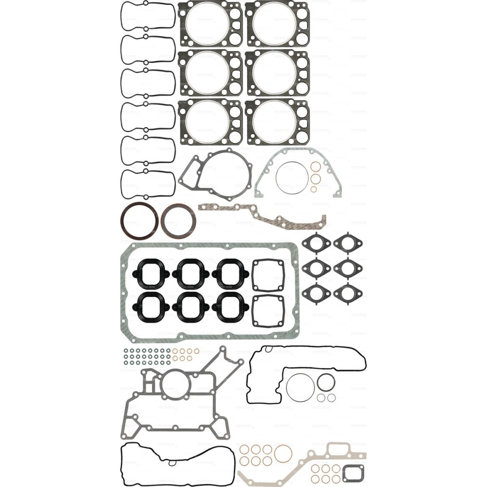 OM 501 LA/OM 541 V6 MOT.-01209 - Juntas revision motor con J.culata