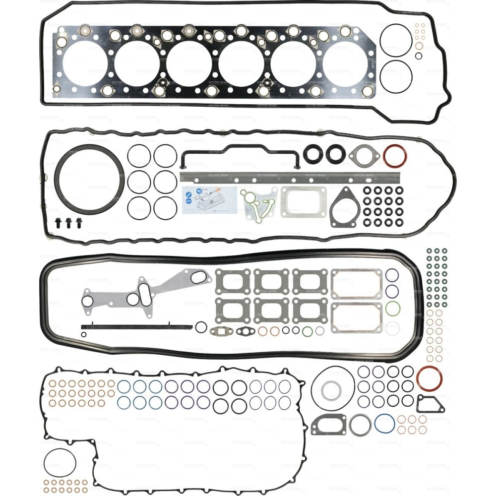 D 12 C/D - EURO 3 - FH12 - Juntas revision motor con J.culata