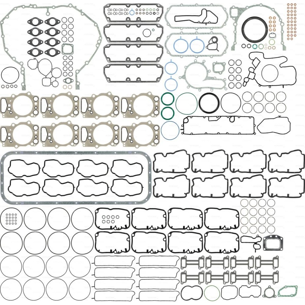 DC 16 - P,G,R,T/4-SERIES - Juntas revision motor con J.culata
