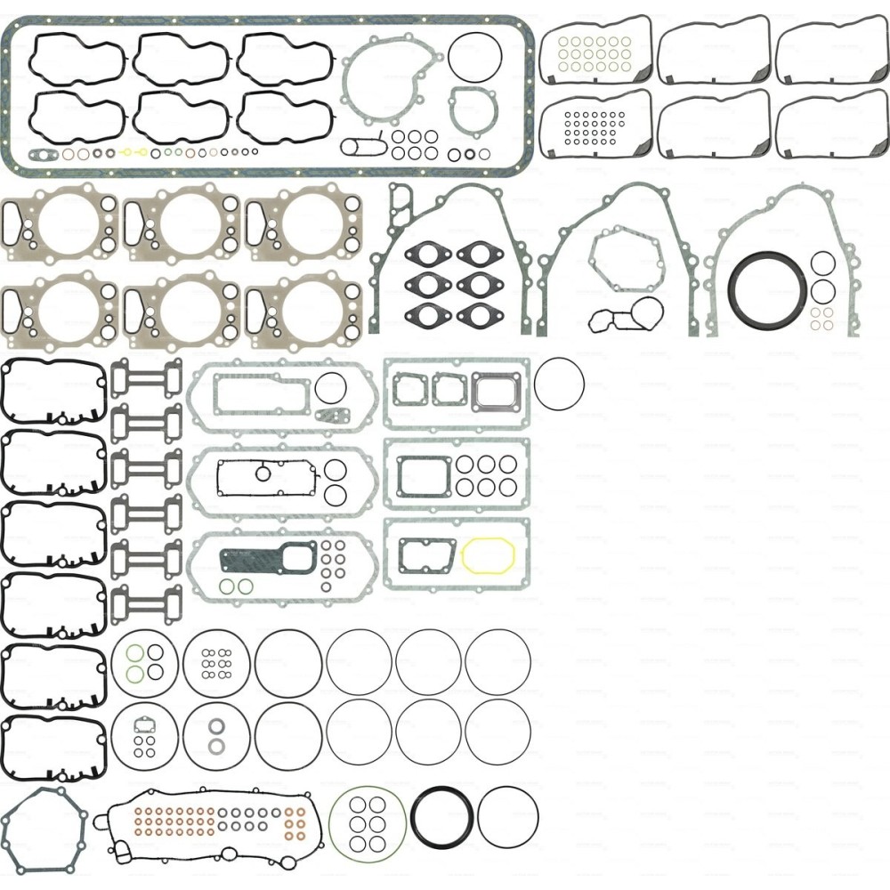 DC 11/12 - P,G,R,T/4-SERIES - Juntas revision motor con J.culata