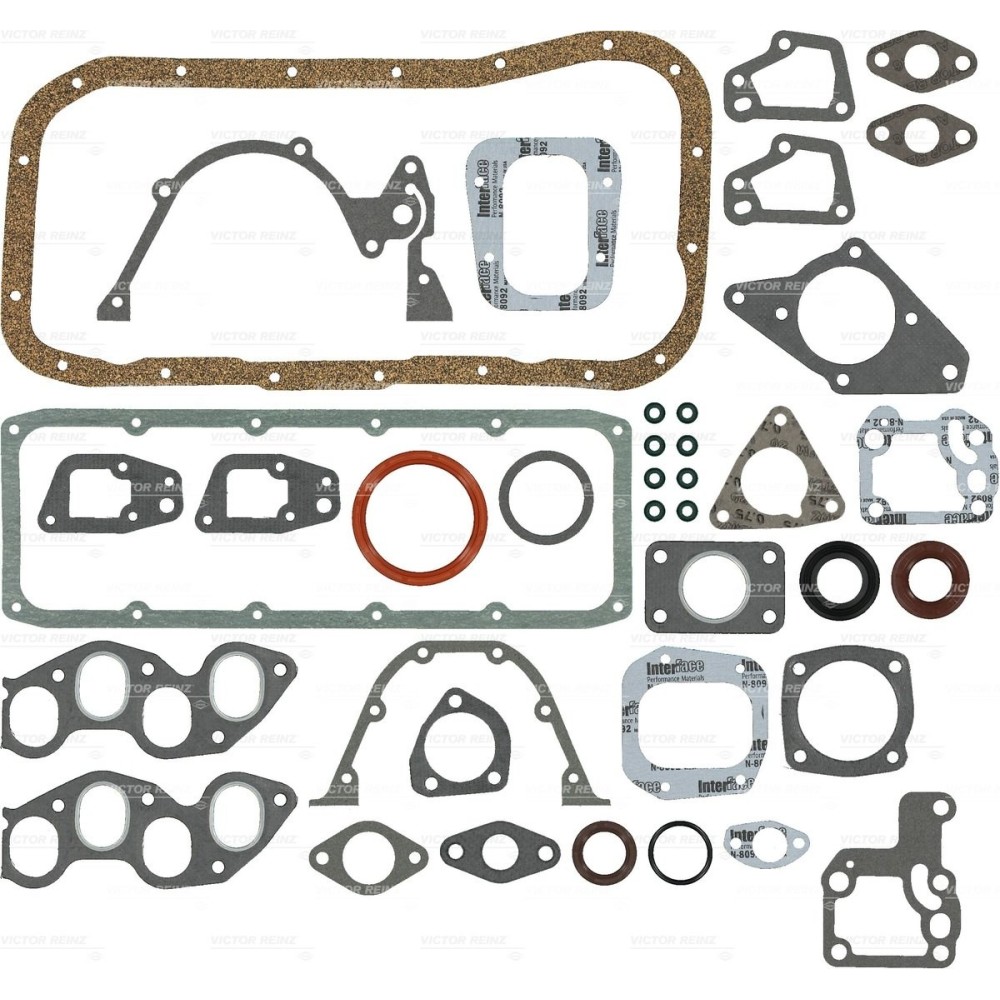 TIPO/TEMPRA/DUCATO 1.9 149B100 - Juntas revision del motor MEC sinJC