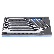 964/1ASOS-Juego de llaves fijas de dos bocas en bandeja SOS-6 - 32/12