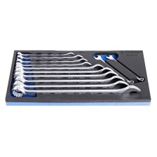 964/2ASOS-Juego de llaves combinadas largas en bandeja SOS-8 - 24/12