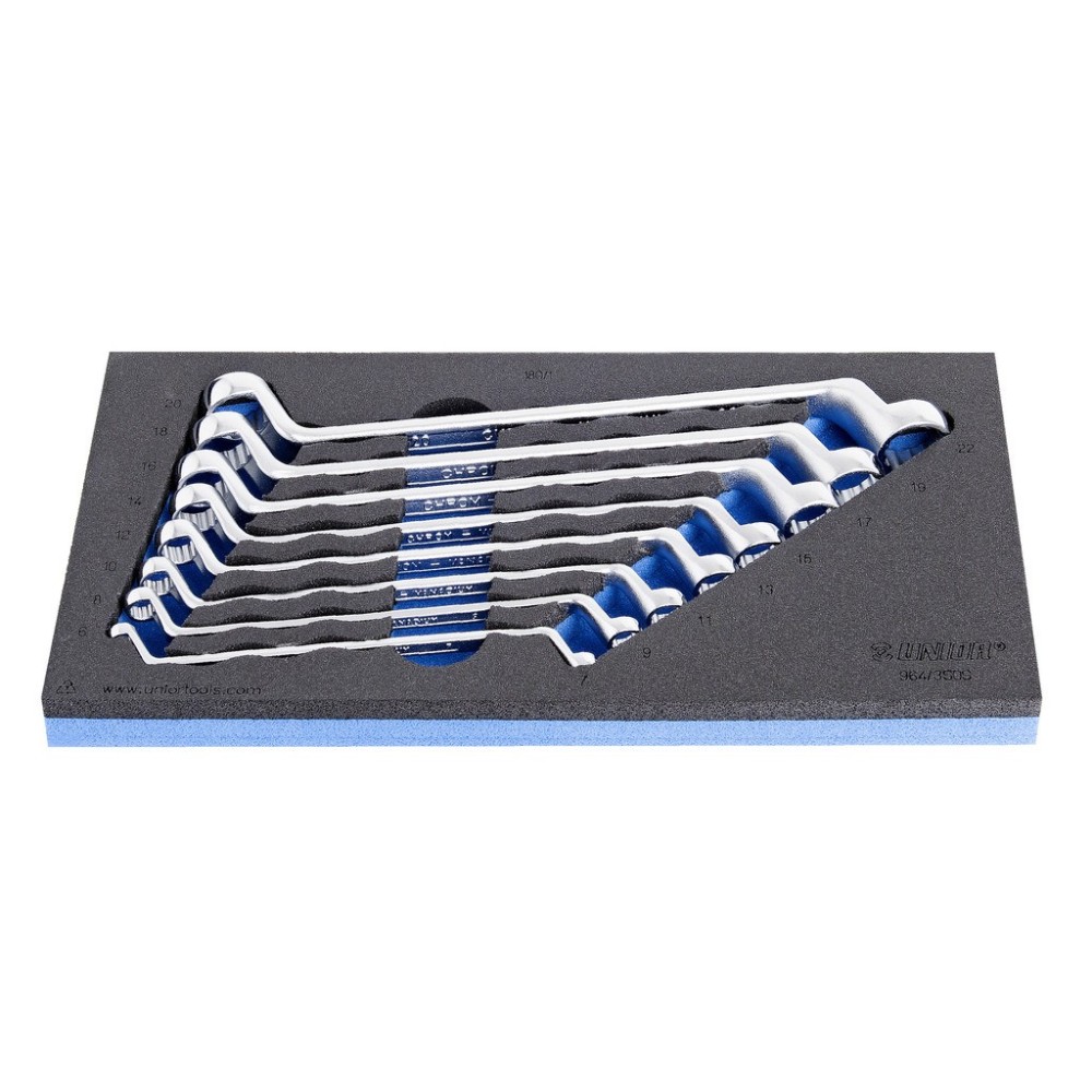 964/3SOS-Juego de llaves estrella en bandeja SOS-6 - 22/8