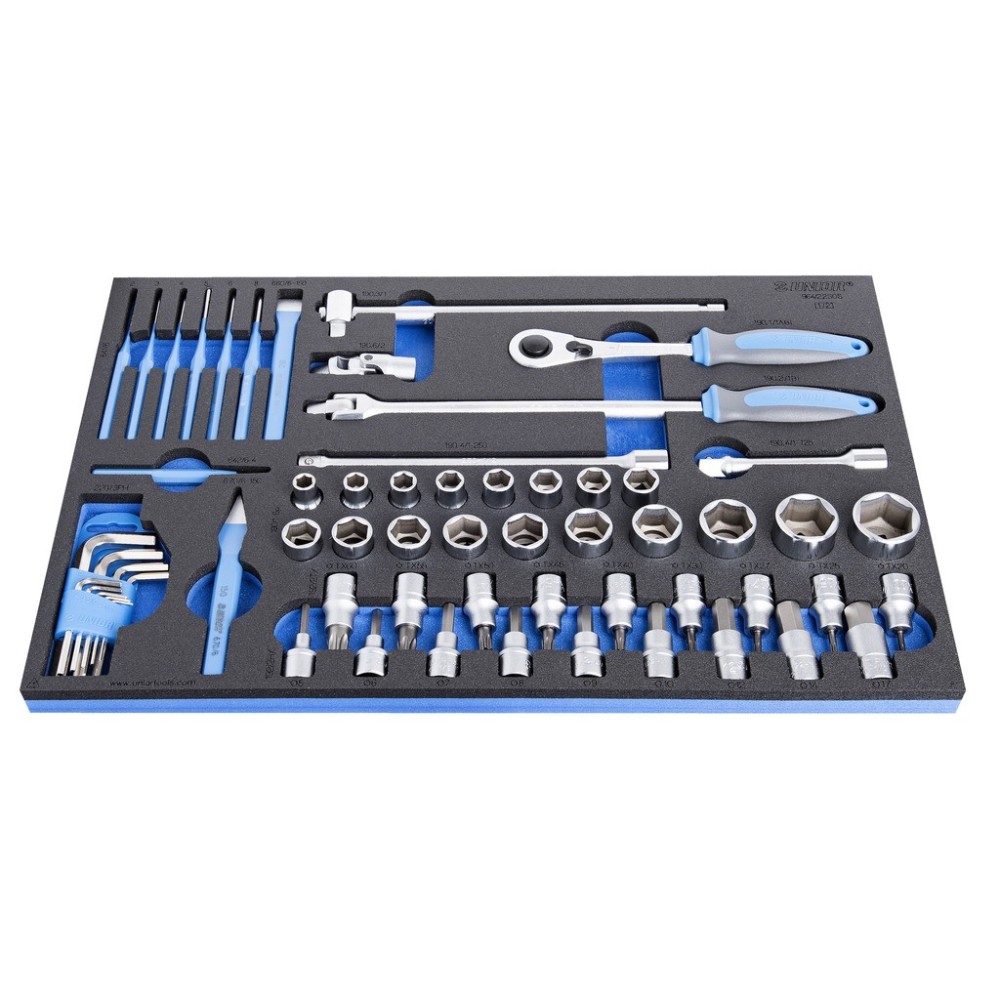 964/22SOS-Juego de herramientas en bandeja SOS-/60