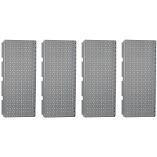 990BA -Panel perforada para banco de trabajo modular angular, 4 piezas