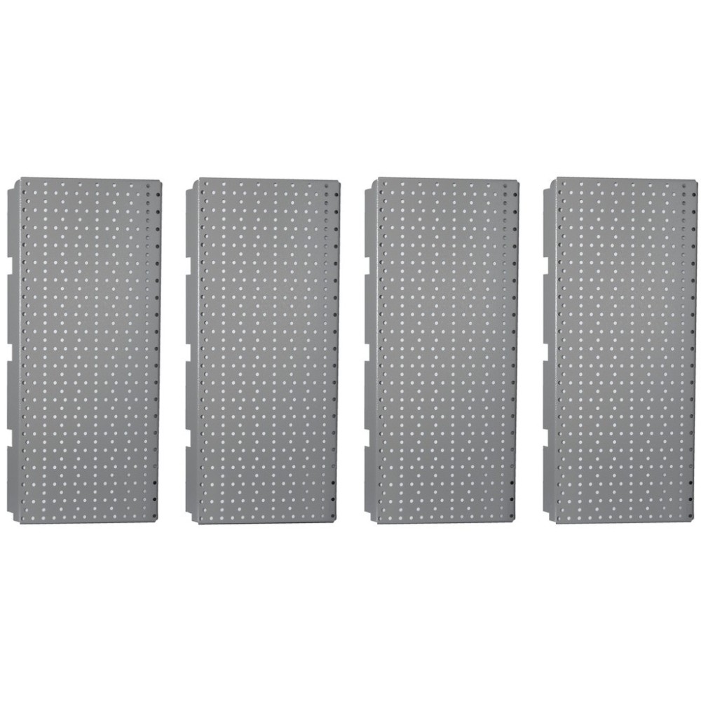 990BA -Panel perforada para banco de trabajo modular angular, 4 piezas