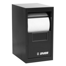 990BIN-BLACK Armario de limpieza para banco de trabajo modular NEGRO