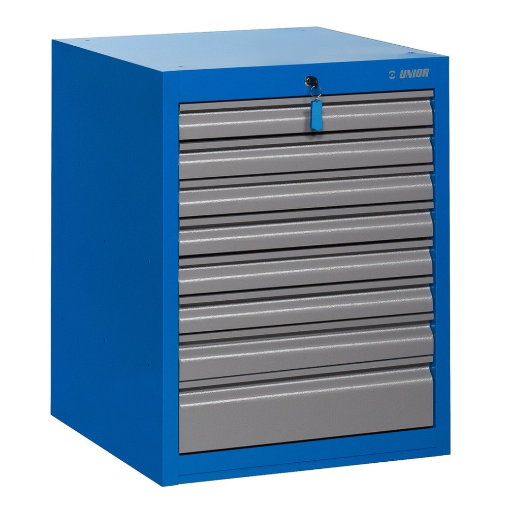 990WD8-Armario modular ancho con 8 cajones-663 x 650 x 870