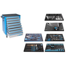 1011DEV6-Juego de herramientas de 238 pzas en carro portaherramientas 940EV6