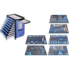 1011FPLUS1-Juego de herramientas con carro de herramientas 920PLUS1