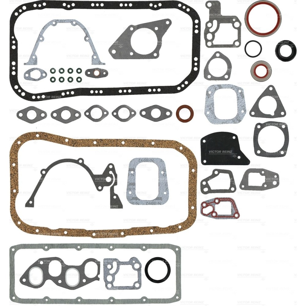 Serie Motore Senza TC - Juntas revision del motor MEC sinJC