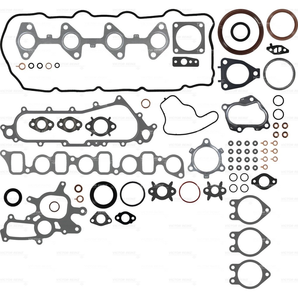 2KD-FTV / HILUX/HIACE 2.5 D-4D - Juntas revision del motor MEC sinJC
