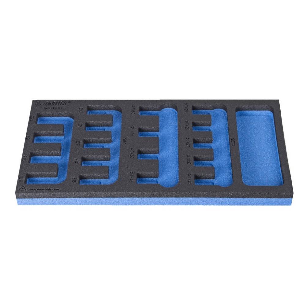 vl964/16SOS Bandeja para vasos con perfil interior y exterior Torx