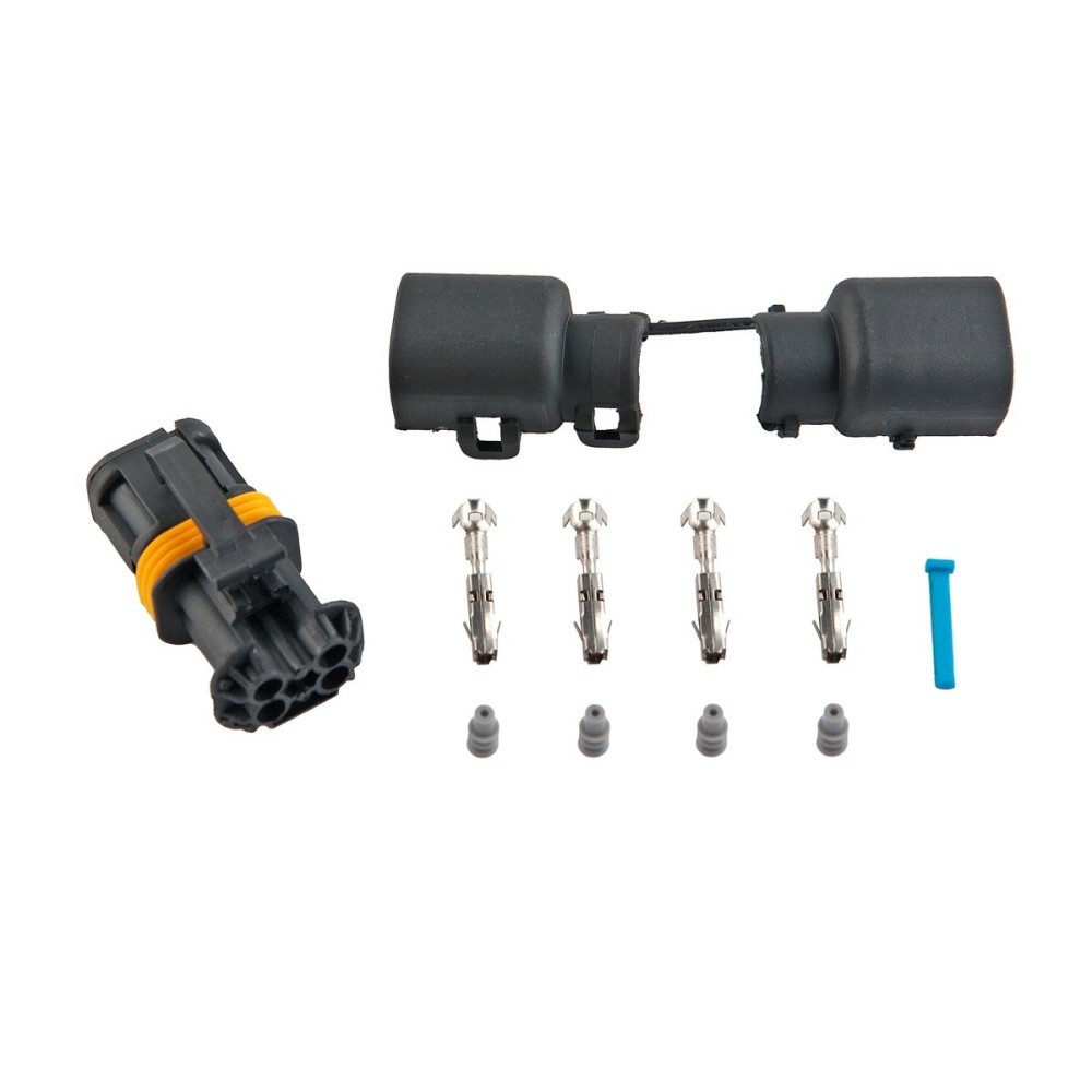 KIT CONNETTORE 4 VIE - TE PARTS - CONNETTORI ELETTRICI