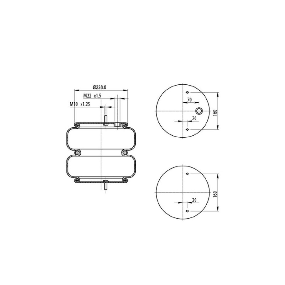 MOLLA PN. T271/2C  AUSTERAS