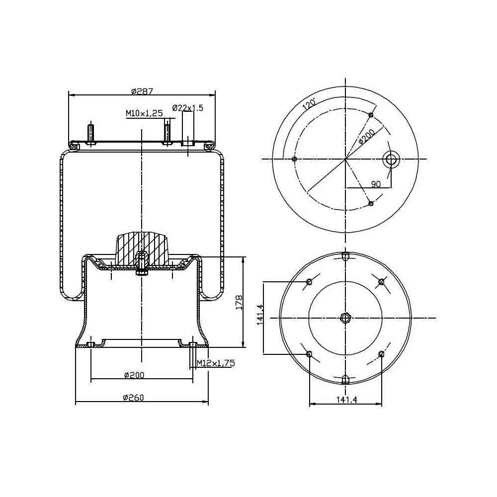 MOLLA PN. D277 DAF CARRO SB3000 RVI