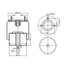MOLLA PN. D278/V VOLVO FH12 FM