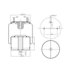 MOLLA PN. D278/V3 NEW VOLVO FH