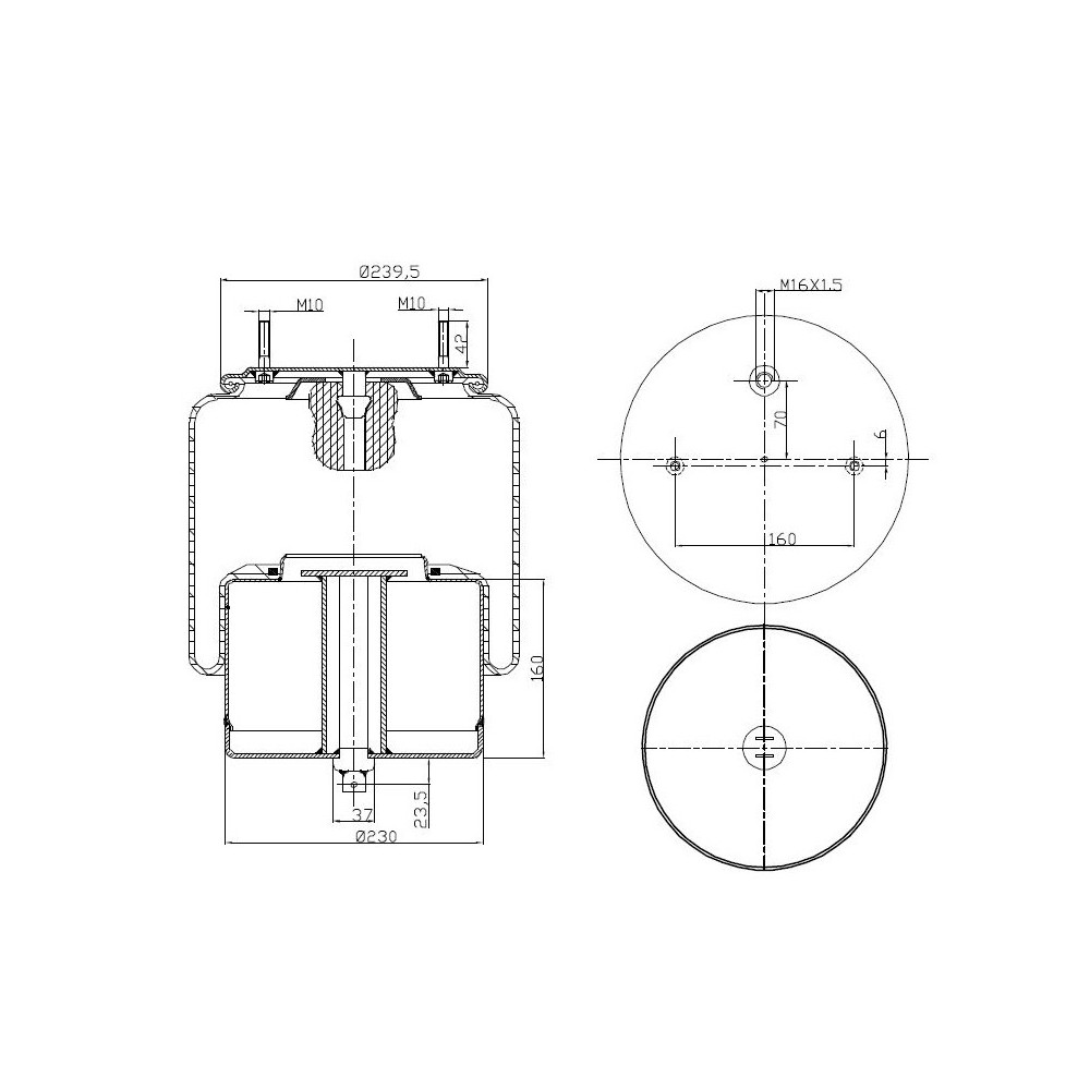 MOLLA PN. D278/V3 NEW VOLVO FH