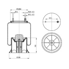 MOLLA PN. D278/H CARDI VIBERTI