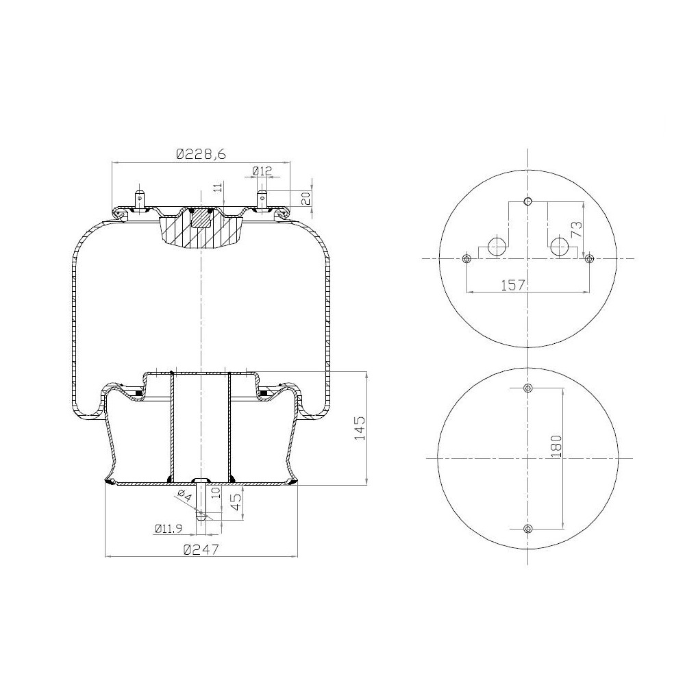 MOLLA PN. D278/M SCANIA 4 ANT
