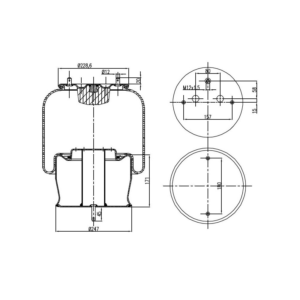 MOLLA PN. D278/M SCANIA 4 ANT