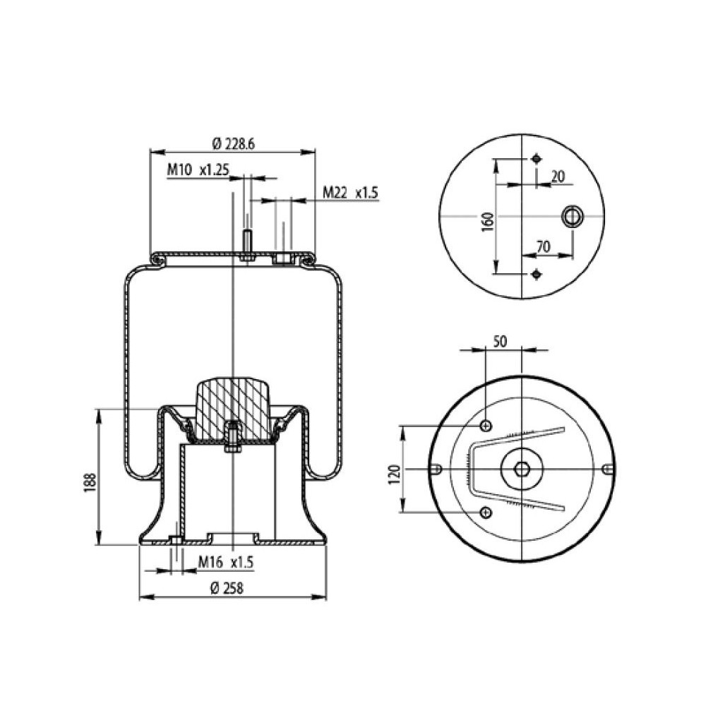 MOLLA PN. D278/H CARDI ZORZI PIST.M