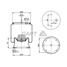 MOLLA PN. D278/S SAF COMPLETA
