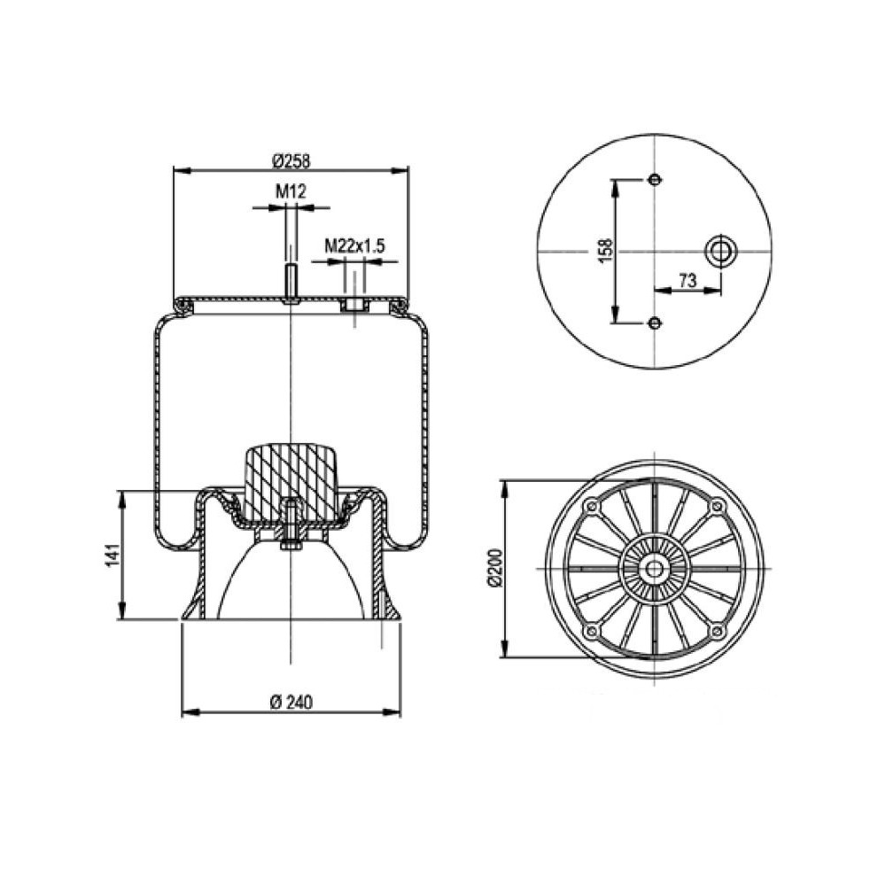 MOLLA PN. D278/S SAF PISTONE C