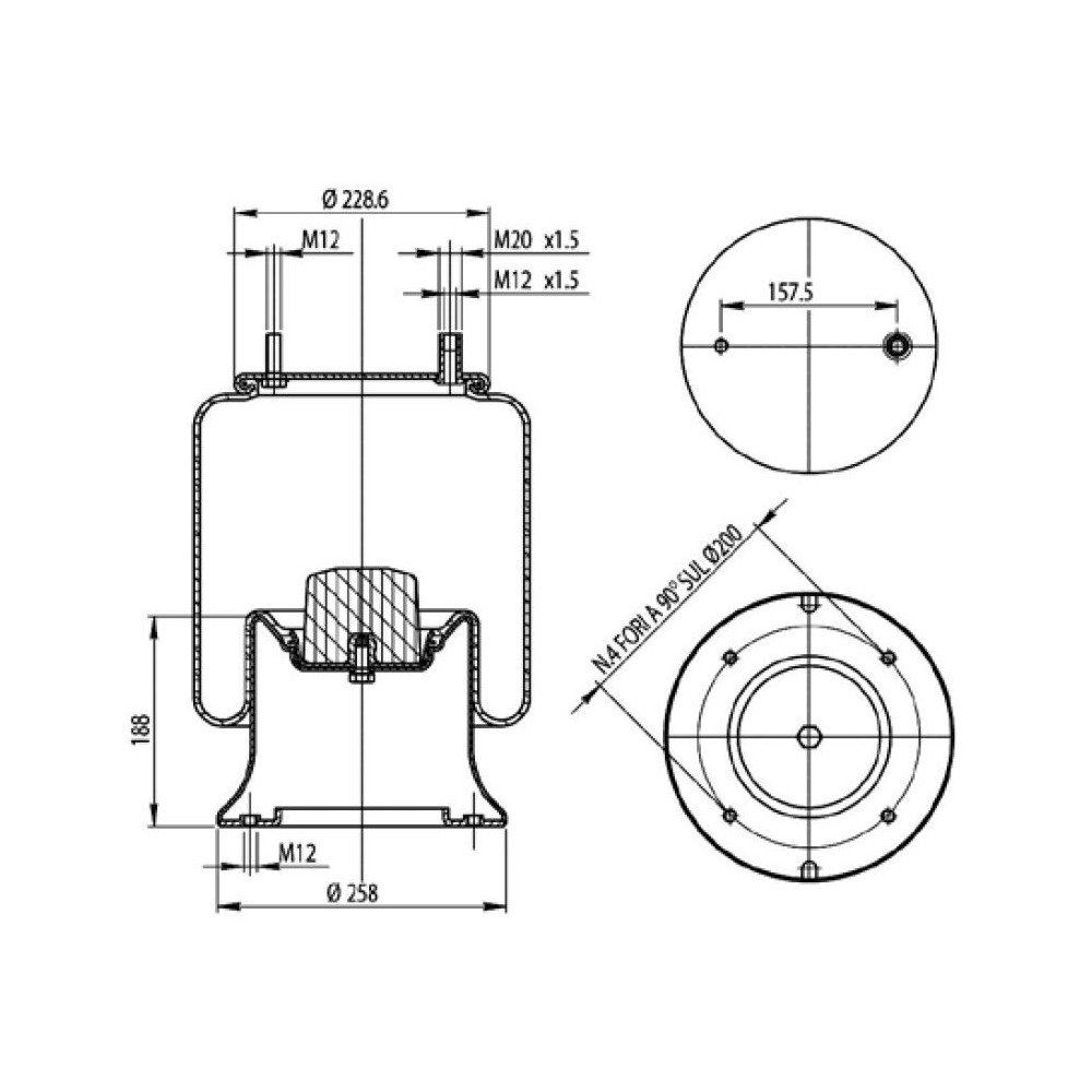 MOLLA PN. D278/H MERITOR-ROR FILETT