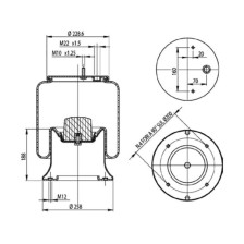 MOLLA PN. D278/H BPW ITAL BATT