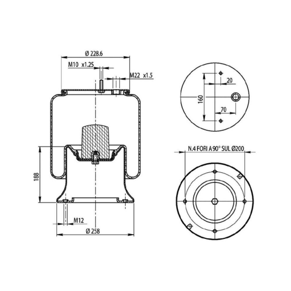 MOLLA PN. D278/H VIBERTI ZORZI