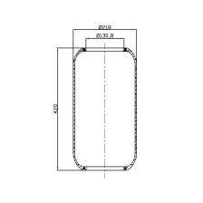 MEMBRANA D286 IVECO BUS 491 ANT