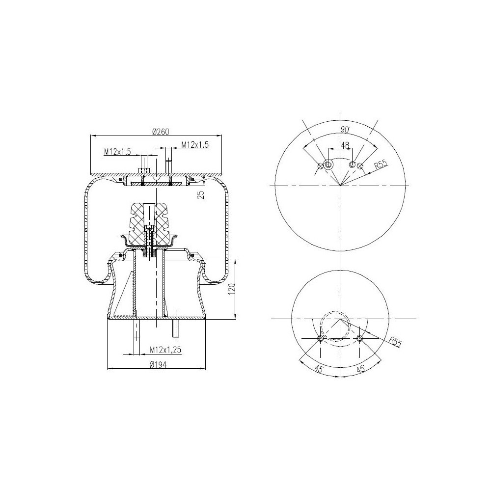 DIAPRESS 1S290-23 V COMP.IVECO