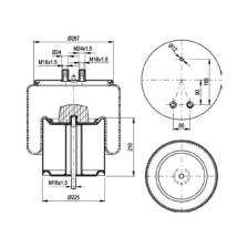 MOLLA PN. D287/C RVI PISTONE M