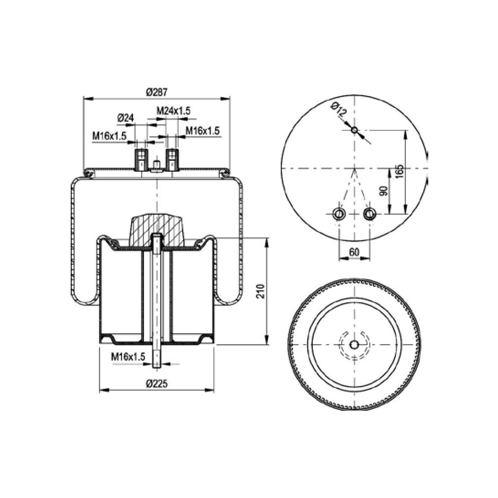 MOLLA PN. D287/C RVI PISTONE M