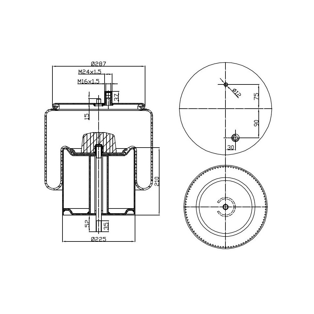 MOLLA PN. D287/E RVI MAGNUM POST