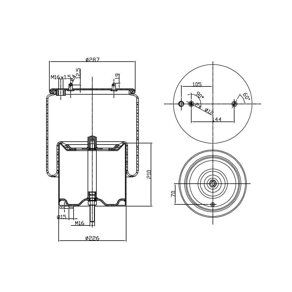 MOLLA PN. D287H SCANIA 4 COMPL