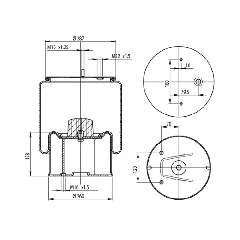 MOLLA PN. D287/A  CARDI-BARTOL