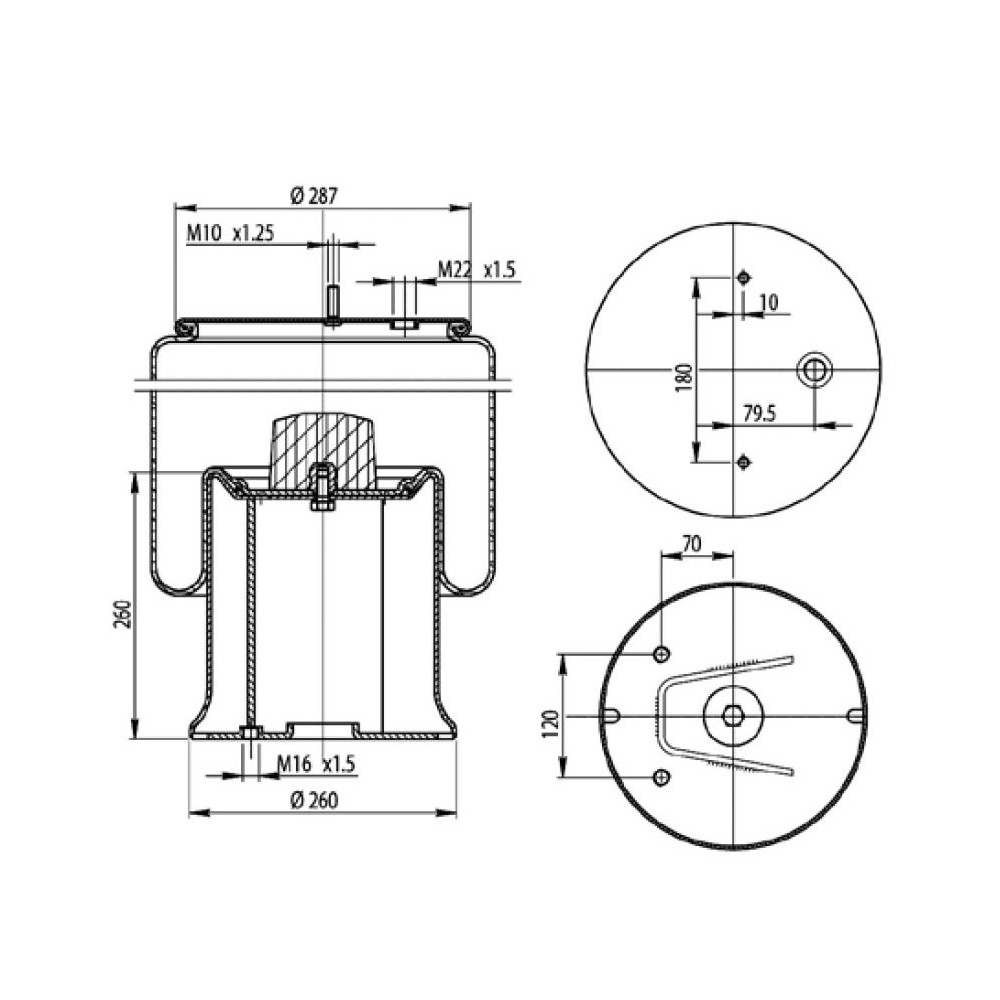 MOLLA PN. D287/D  ZORZI-ROLFO
