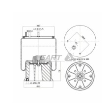 MOLLA PN. D287/A  LECITRAILER