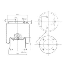 MOLLA PN. D287/E RIMORCHI SCHMITZ