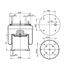 MOLLA PN. D287/B  ZORZI ASSALE SAF