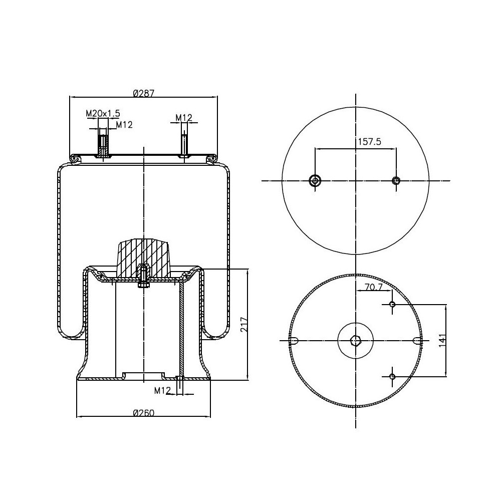 MOLLA PN. D287/B ACERBI FILETT