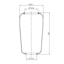 MEMBRANA C289/D BMB 240 POST TCI840